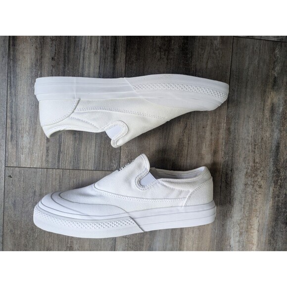 NEW in Box Adidas Men’s Nizza RF Slip On Shoes Sneakers White Size 6.5 Wmns 7.5 main image 5